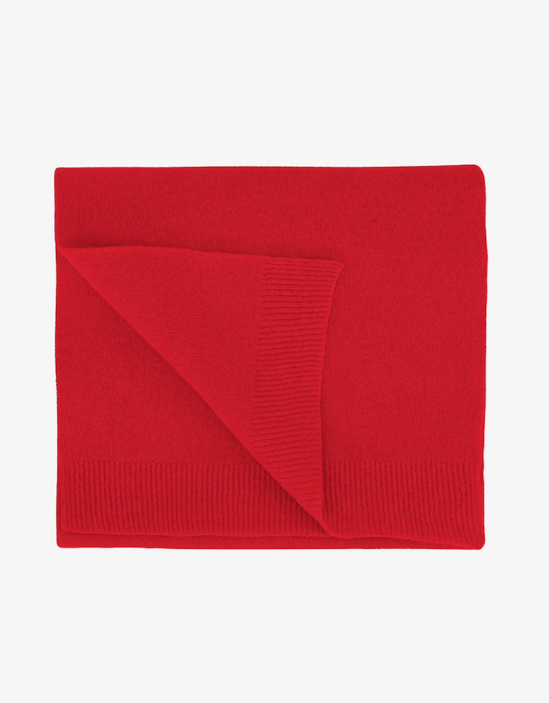 Merino Wool Scarf - Scarlet Red, 2 of 1