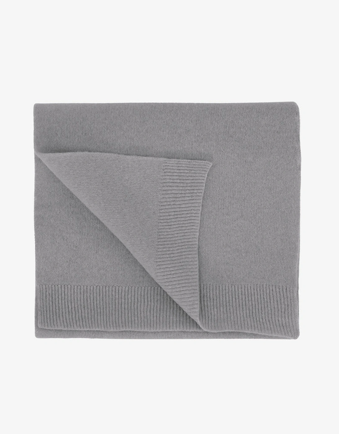 Merino Wool Scarf - Heather Grey, 2 of 1