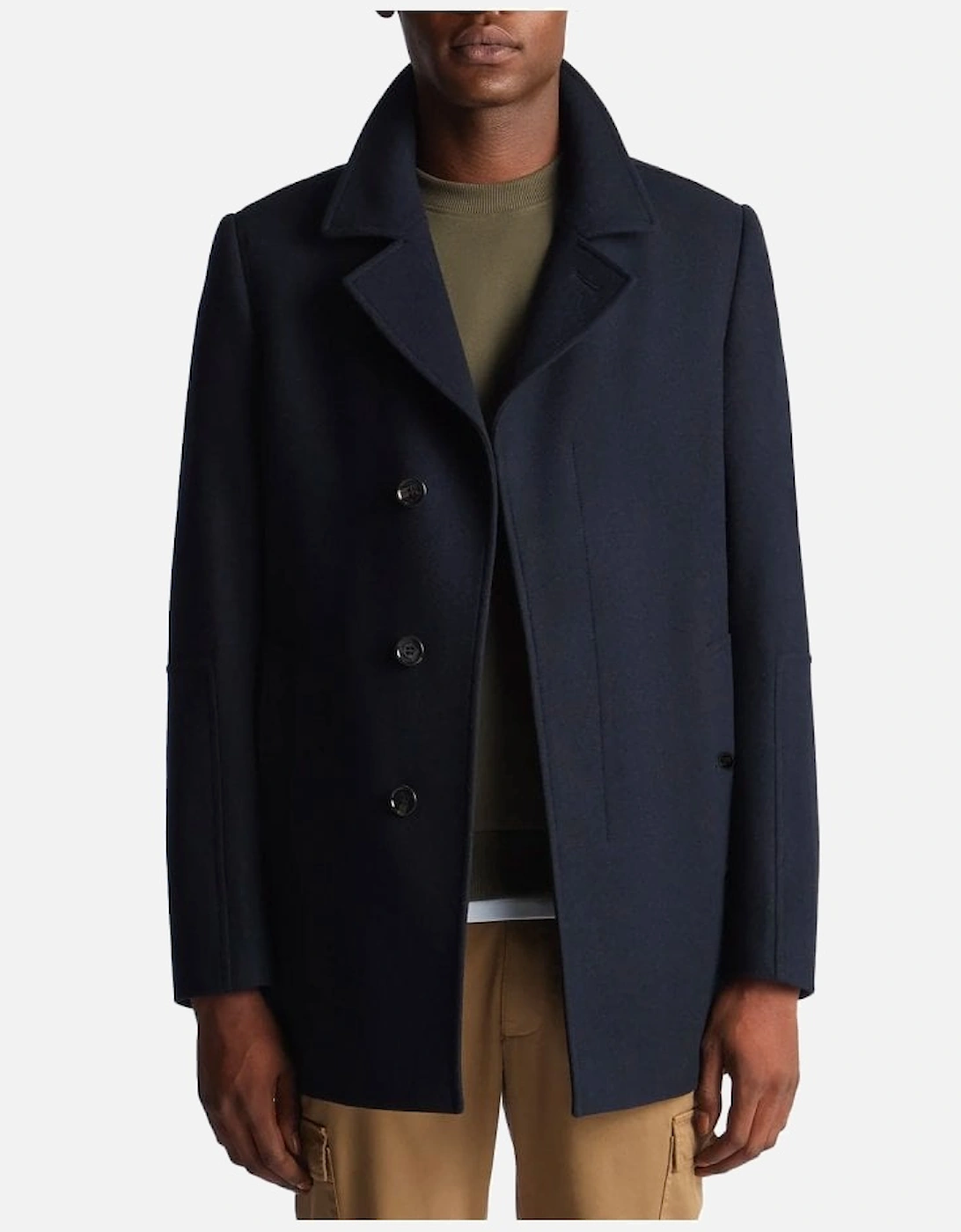 Lochlan Overcoat Dark Navy, 6 of 5