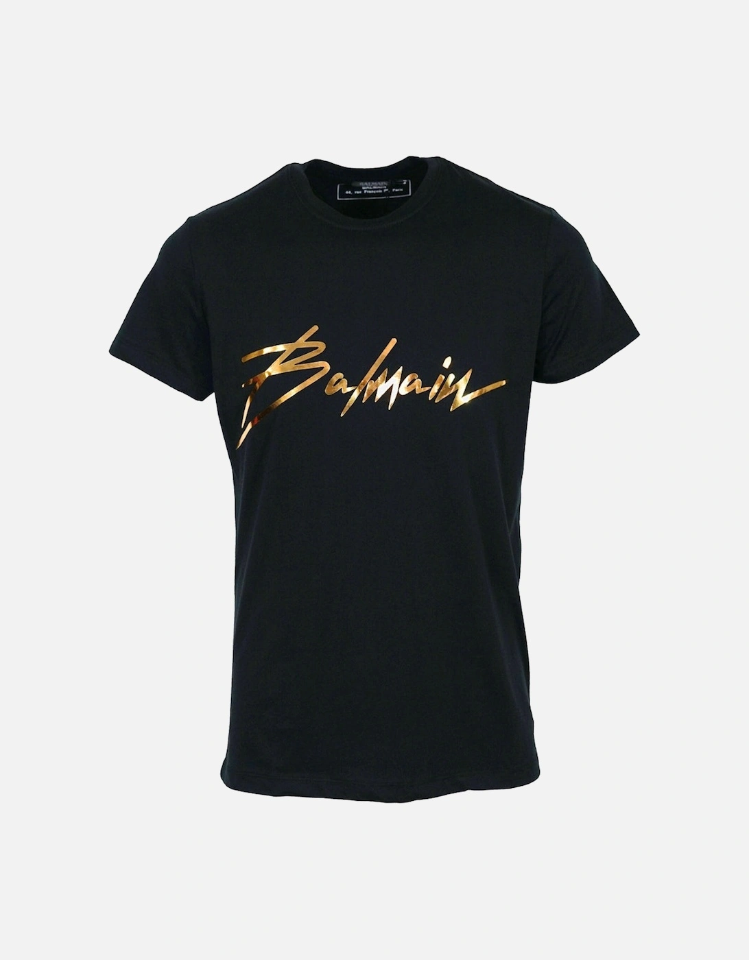 Signature Logo Black T-Shirt, 3 of 2