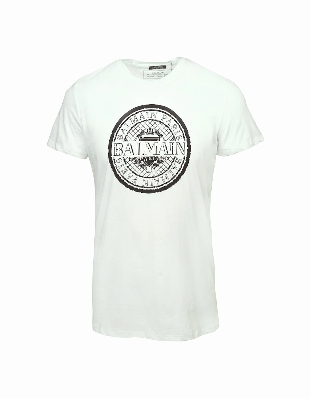 Circular Logo White T-Shirt, 3 of 2