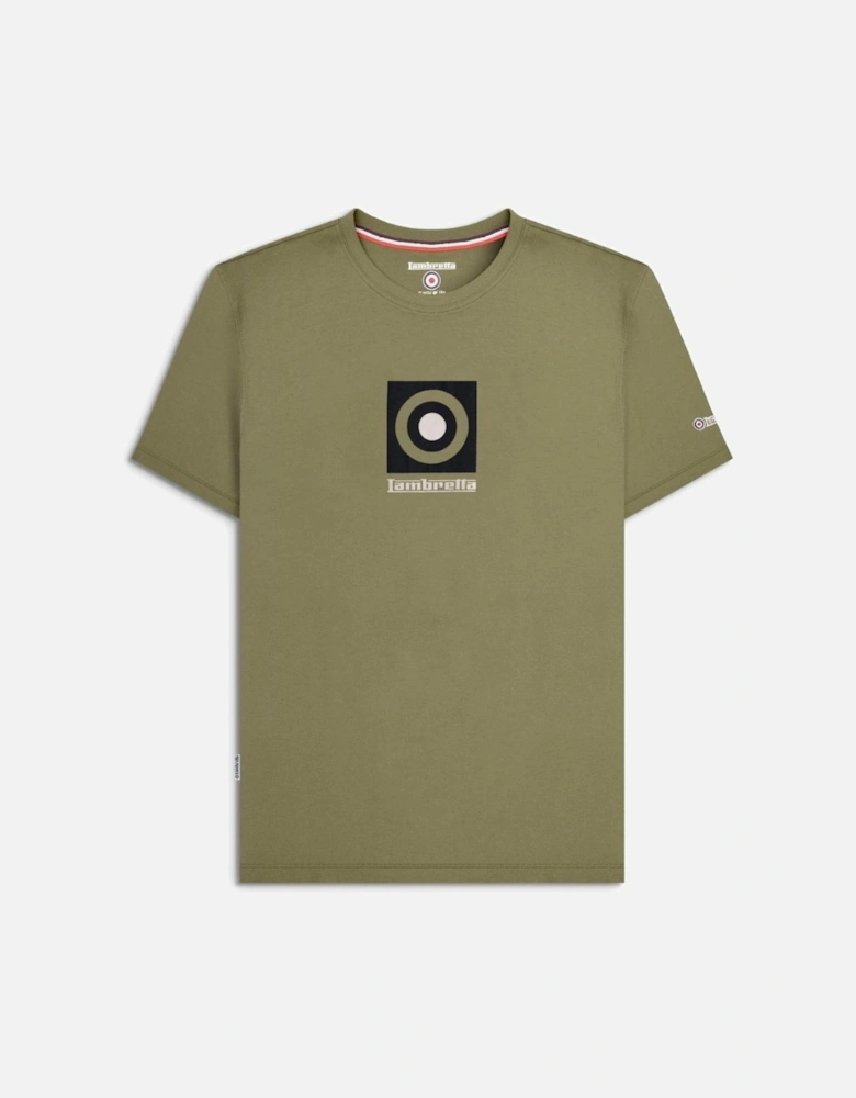 Mens Target Box Short Sleeve T-Shirt