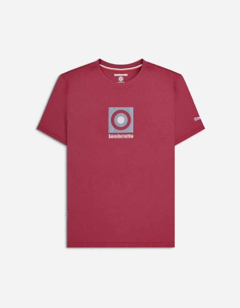 Mens Target Box Short Sleeve T-Shirt
