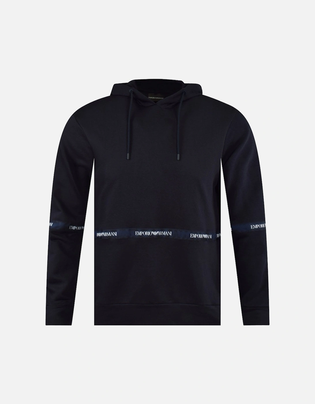 Cotton Pullover Hooded Navy Tracksuit