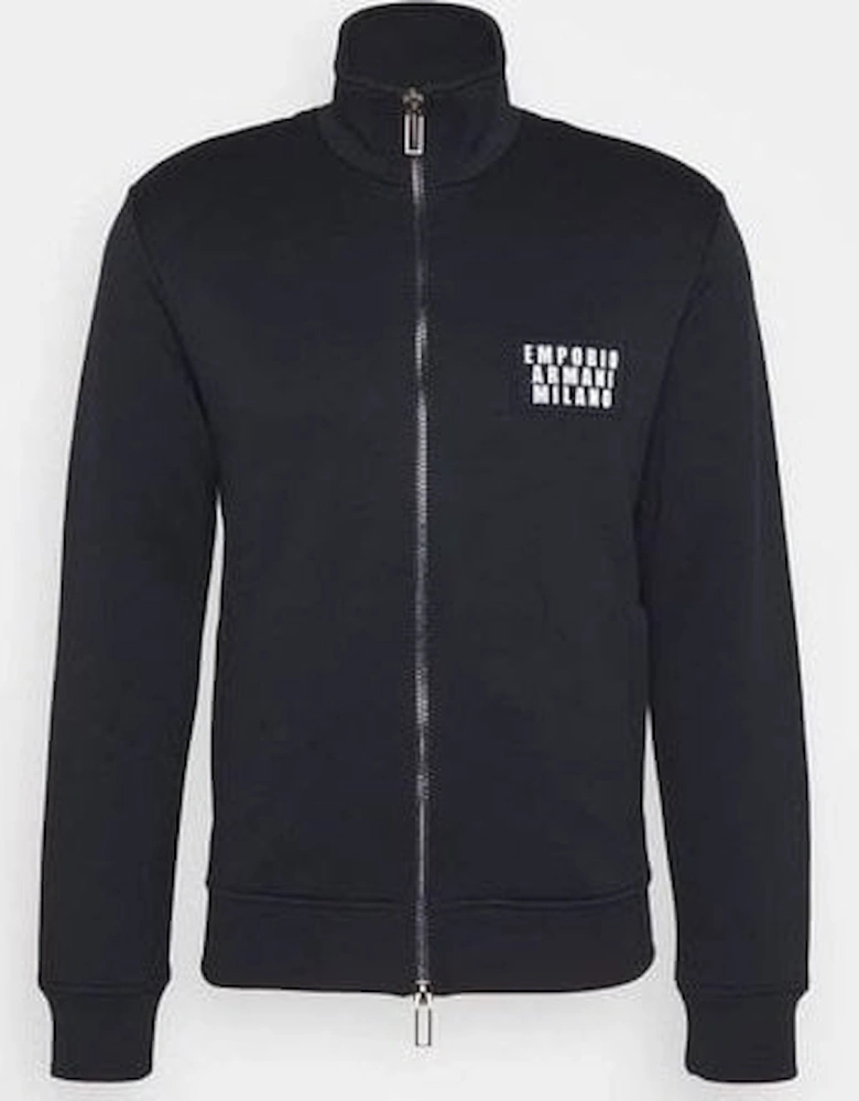 Polyamide Zip Up Navy Fleece
