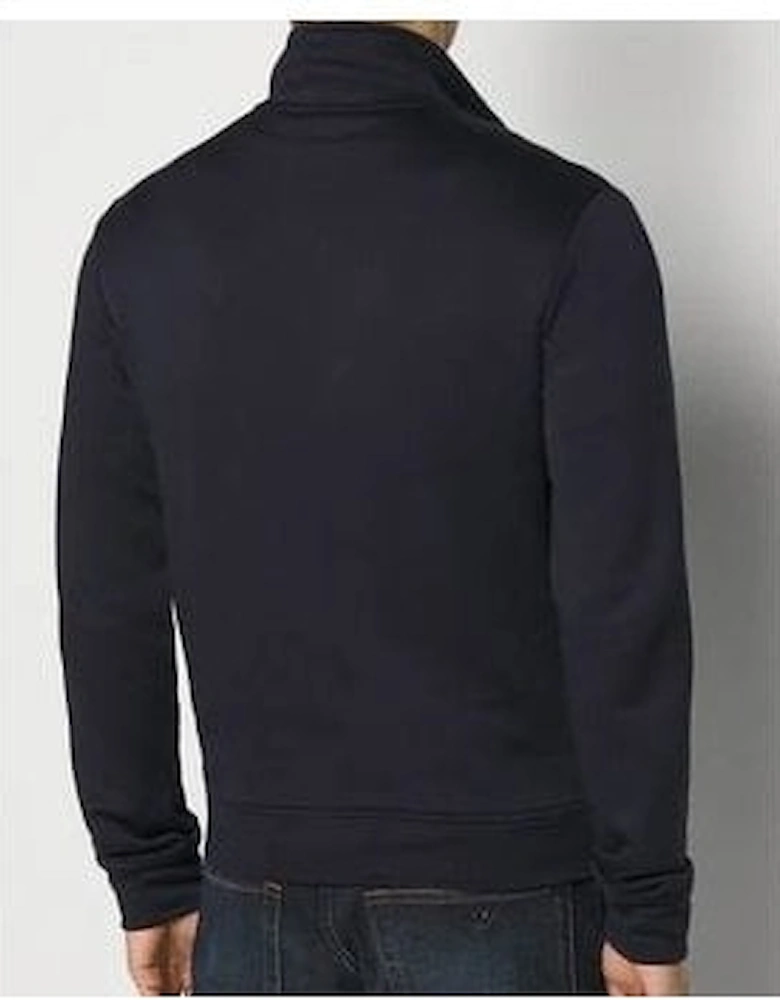 Polyamide Zip Up Navy Fleece