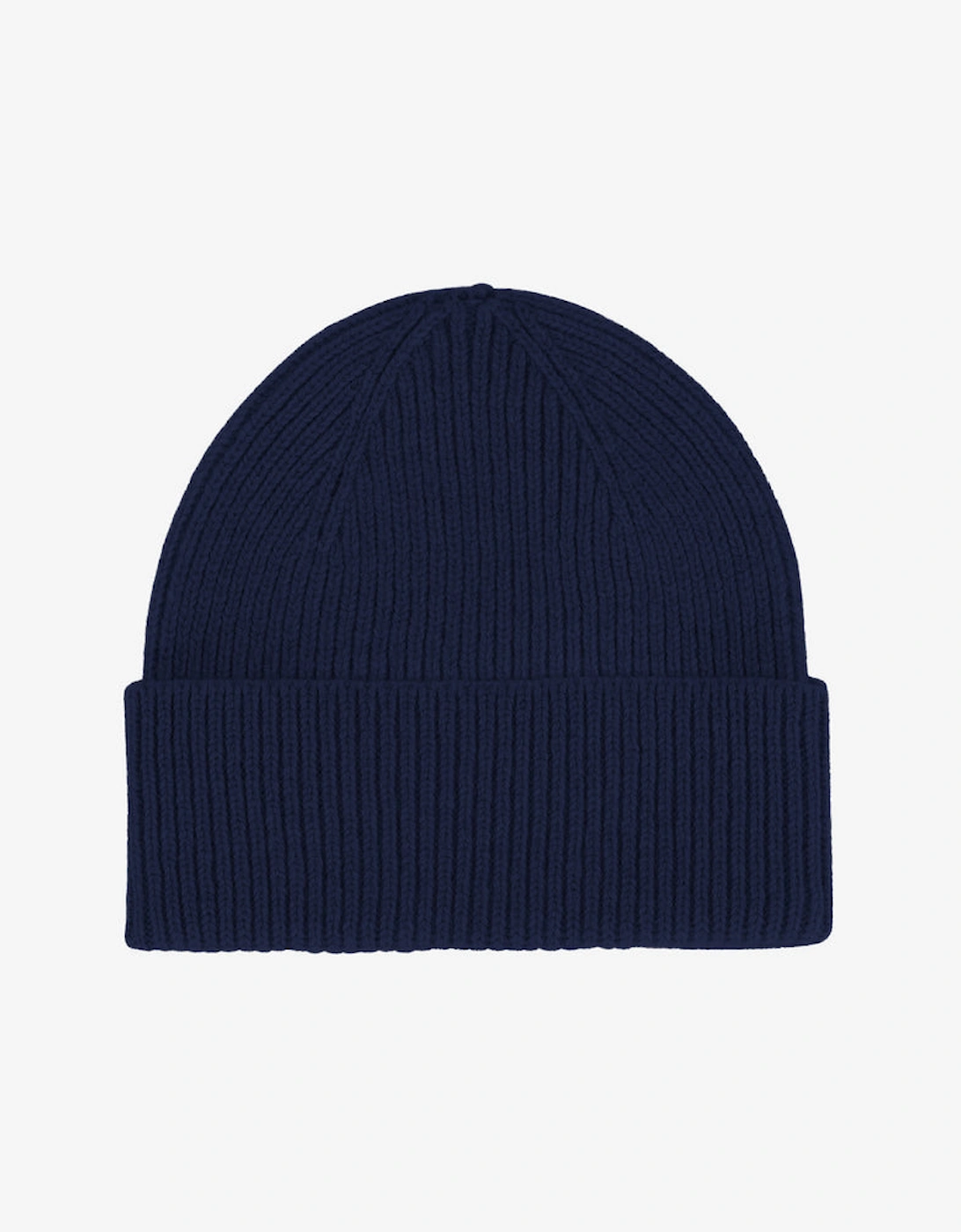 Men's Colorful Standard Merino Wool Beanie - Marine Blue - Navy - Size: One size