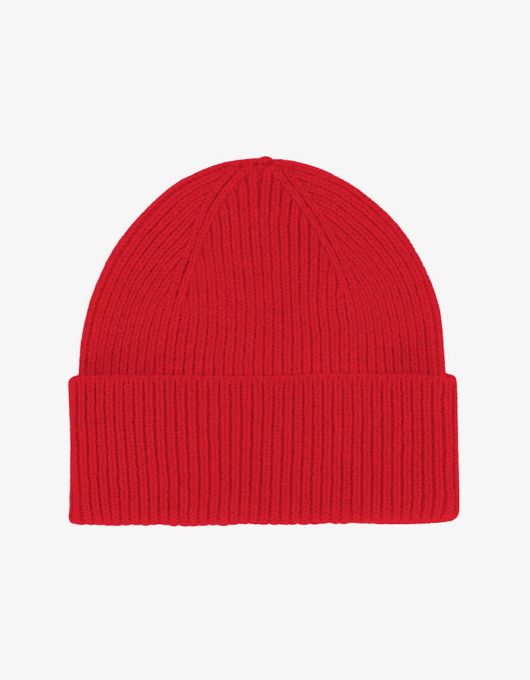 Merino Wool Beanie - Scarlet Red, 2 of 1