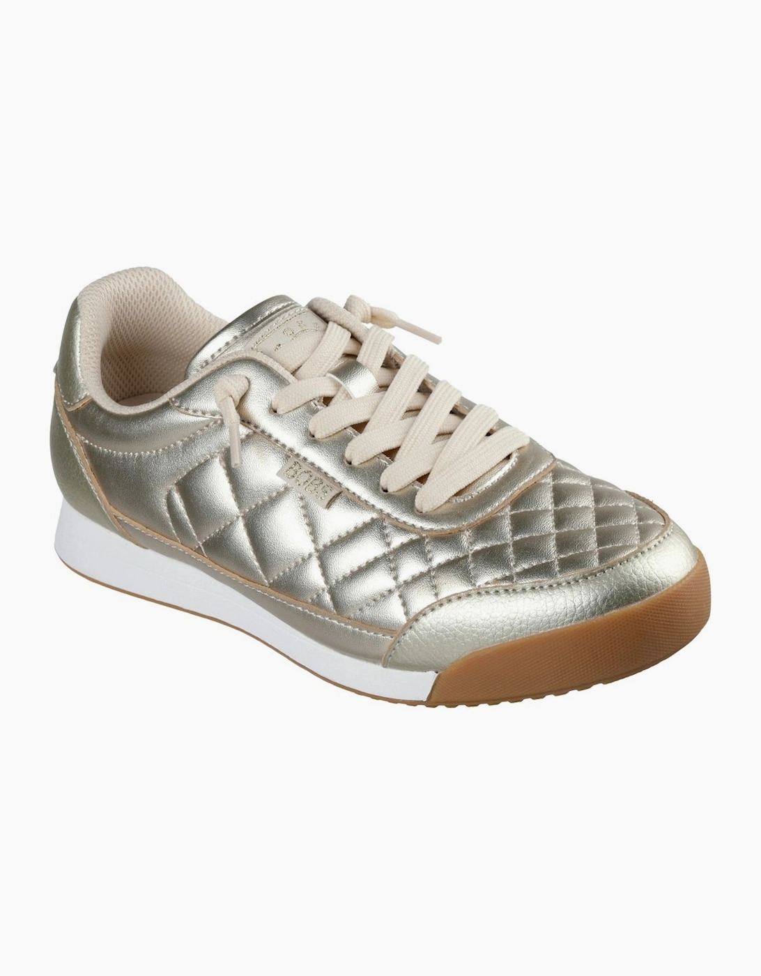 Skechers Women's Bobs Billie Wild Comfort - Silver - Size: 3