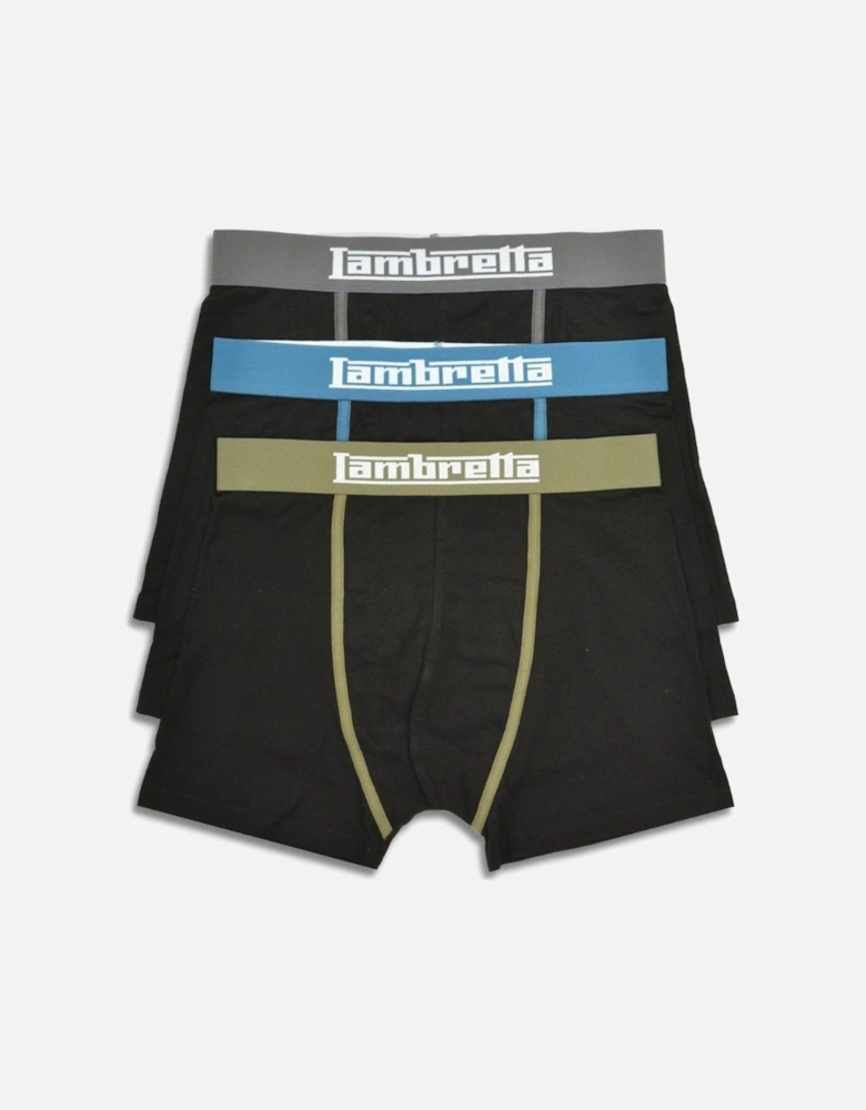 Mens 3 PK Classic Boxer Shorts