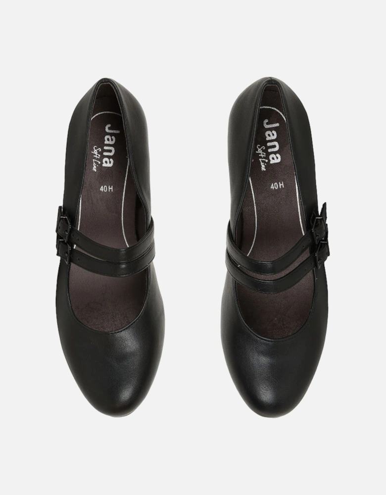 Boston Womens Mary Jane Court Shoes
