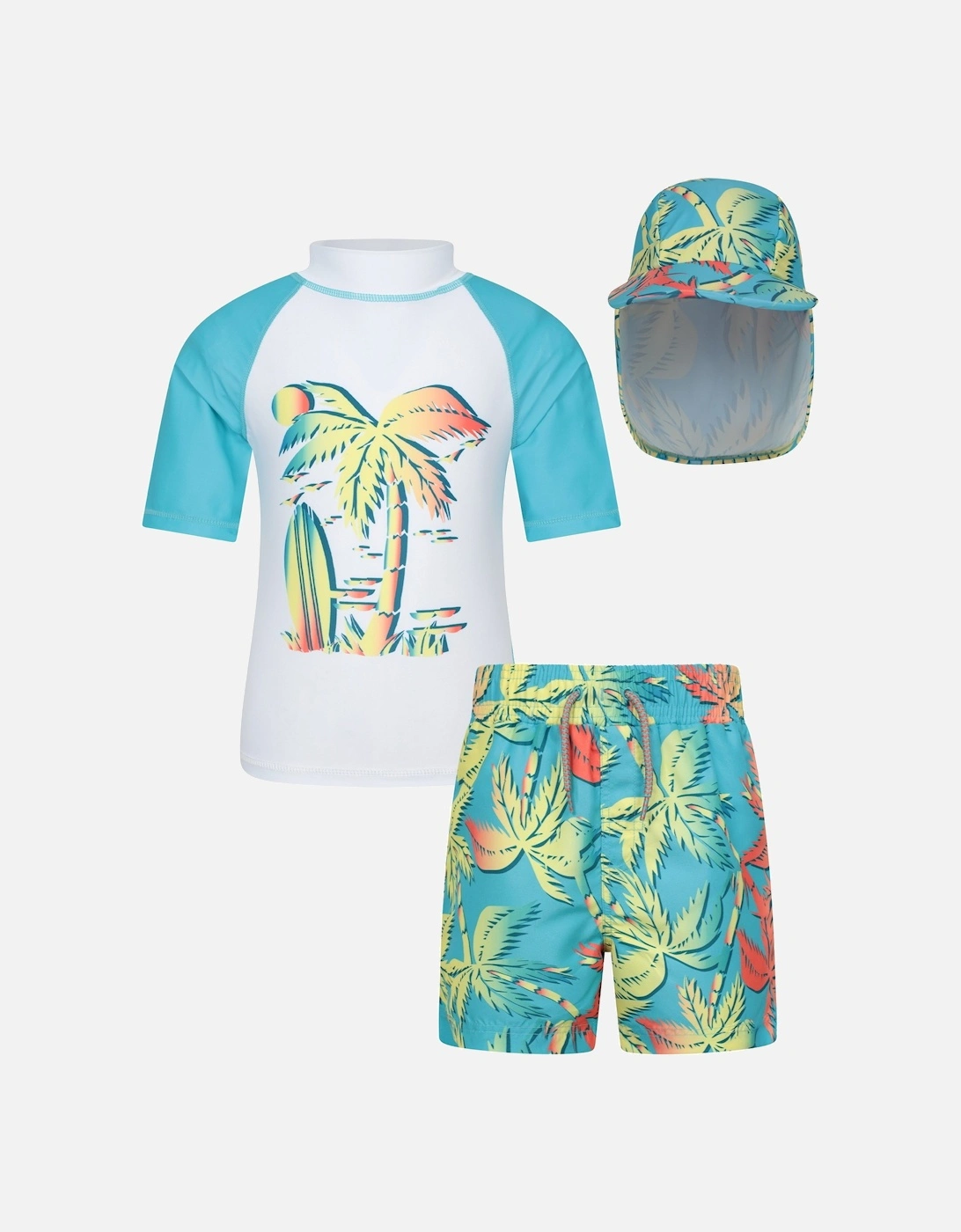 Childrens/Kids Rash Guard Set, 6 of 5