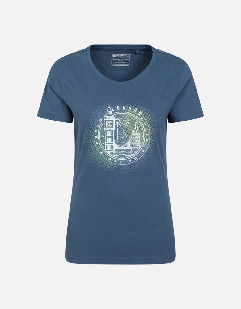 Womens/Ladies London Short-Sleeved T-Shirt