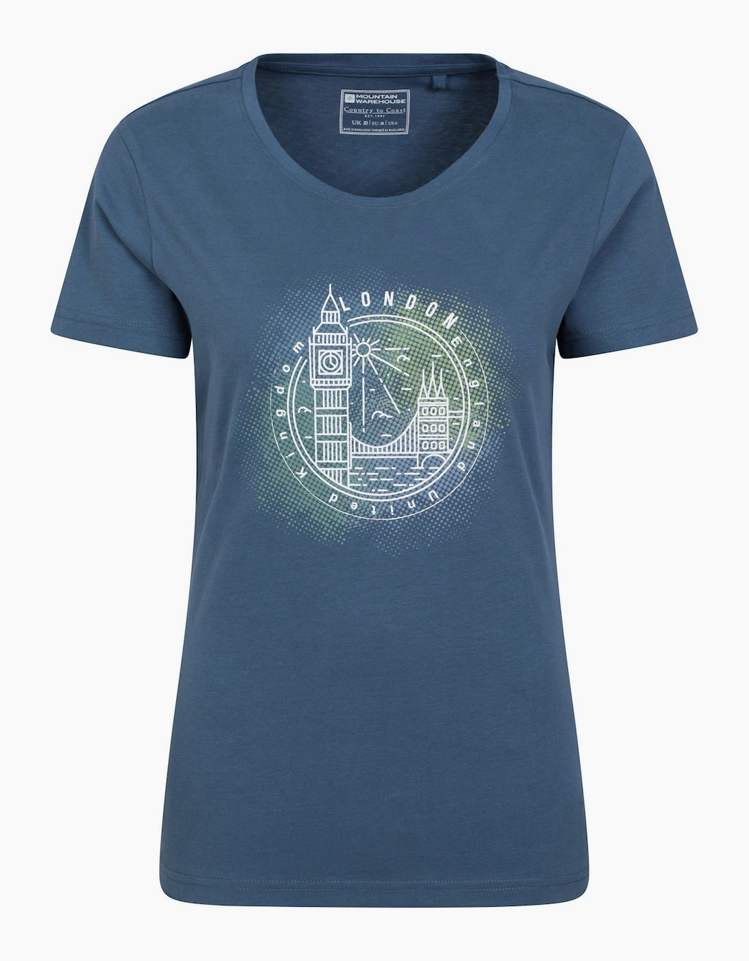 Mountain Warehouse Women's Mountain Warehouse Womens/Ladies London Short-Sleeved T-Shirt - Navy