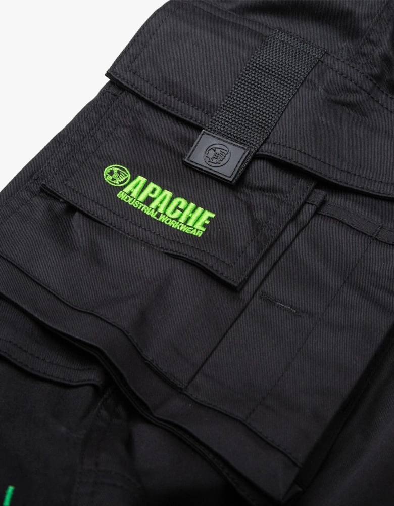 BANCROFT Mens Trousers Black