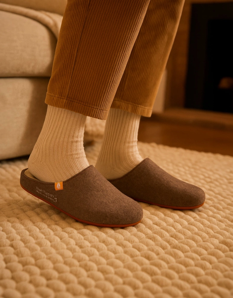 THE GOOD SLIPPER Mens Slippers Brown
