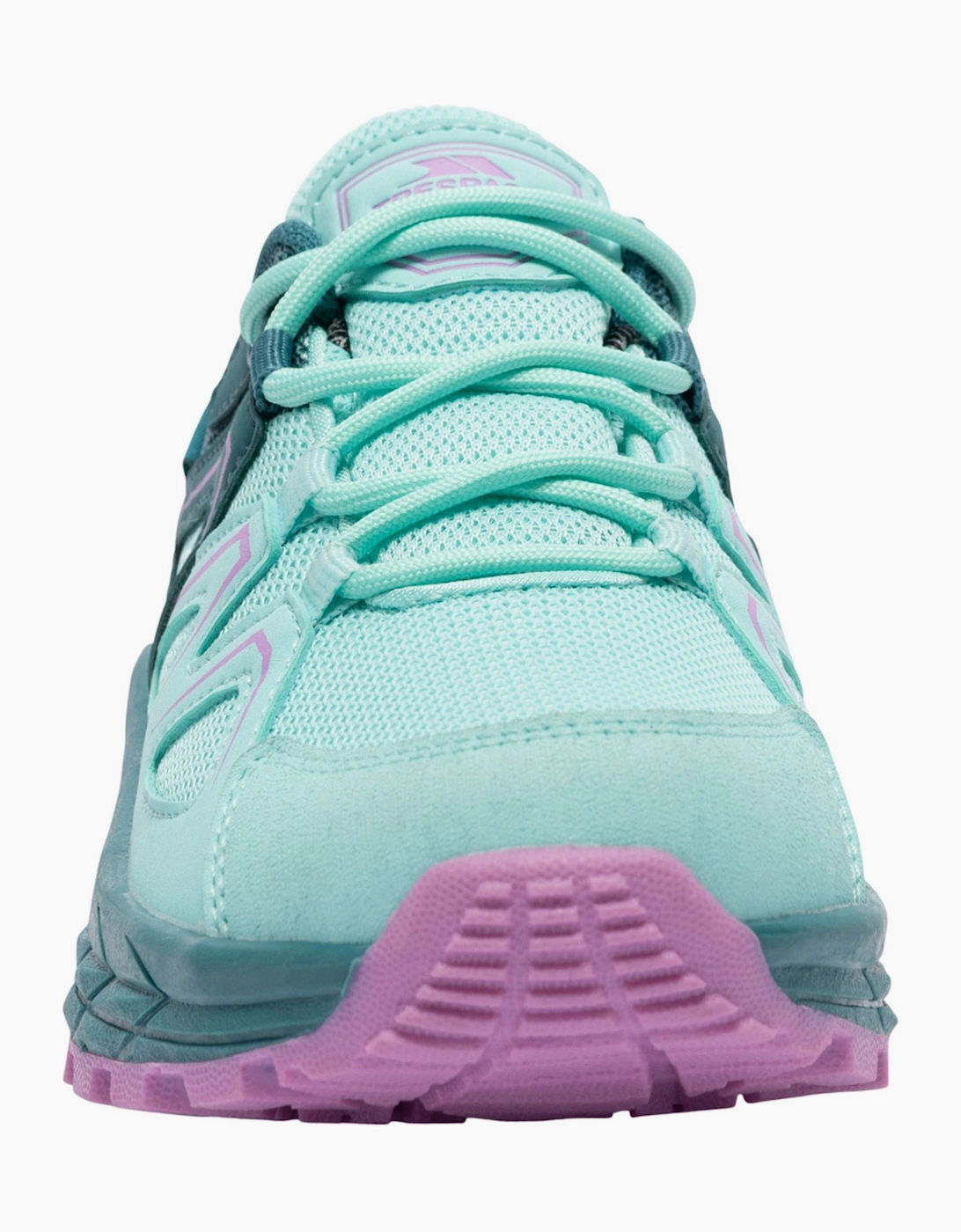 Trespass Unisex Blue/Green Childrens/ Lorella Waterproof Trainers - Size: 12.5 Kids