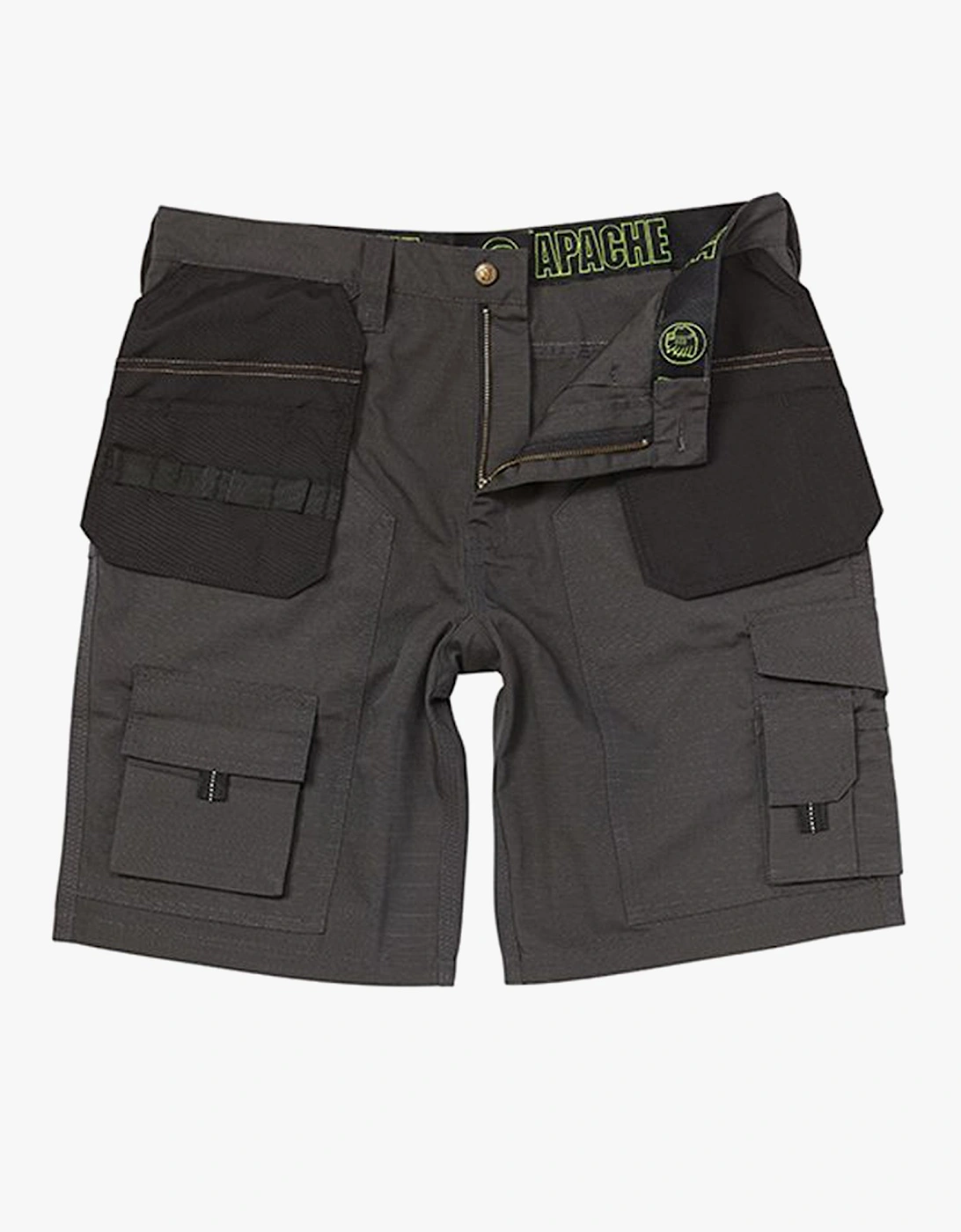 Apache Men's Apache APKHT Mens Shorts Grey