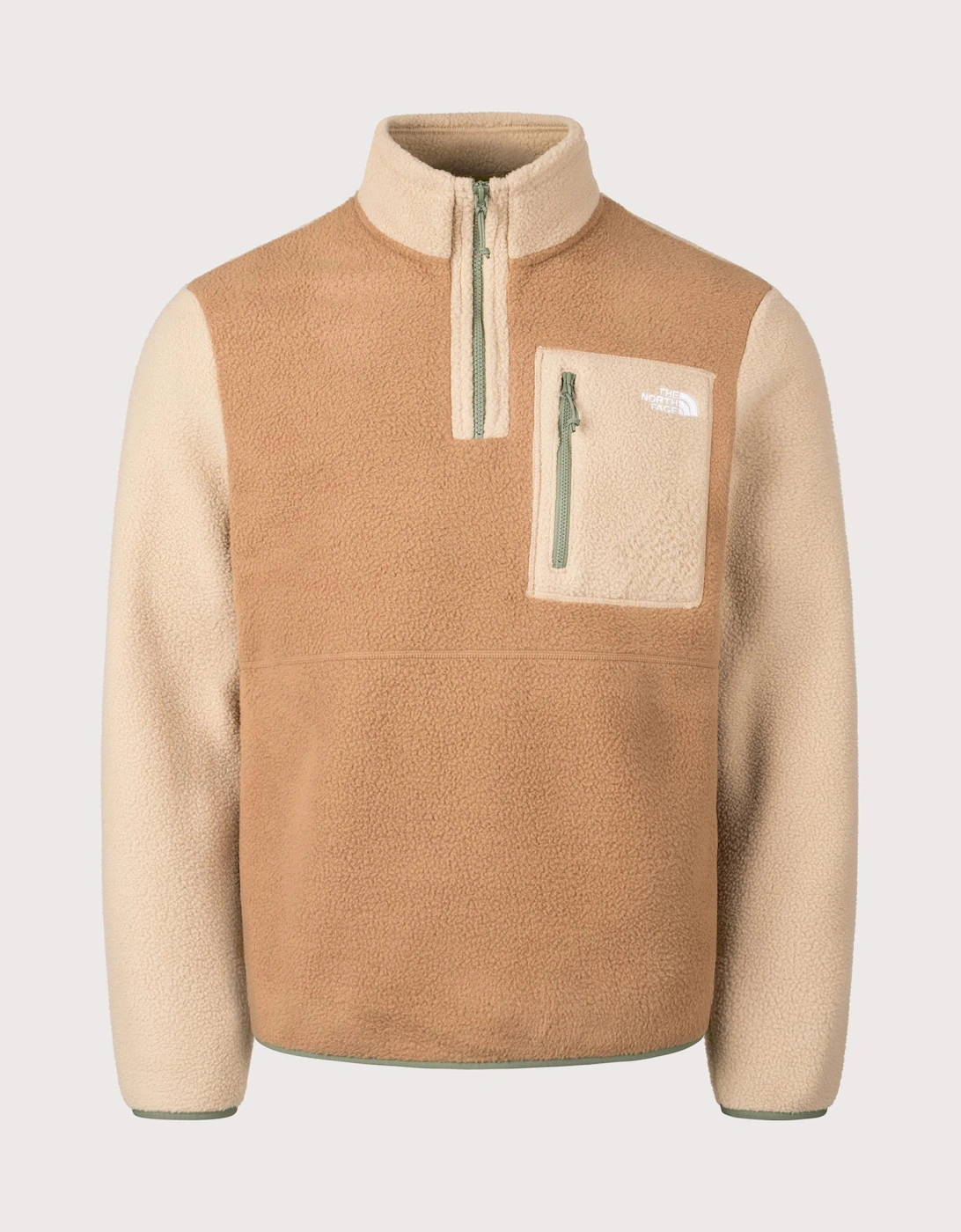Yumiori Quarter Zip Fleece Sweatshirt, 5 of 4