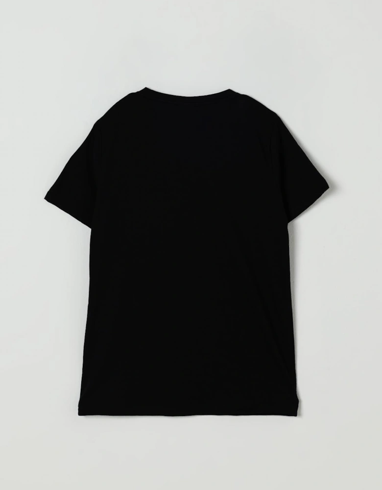 T-Shirt with Round Neckline and Short Sleeves