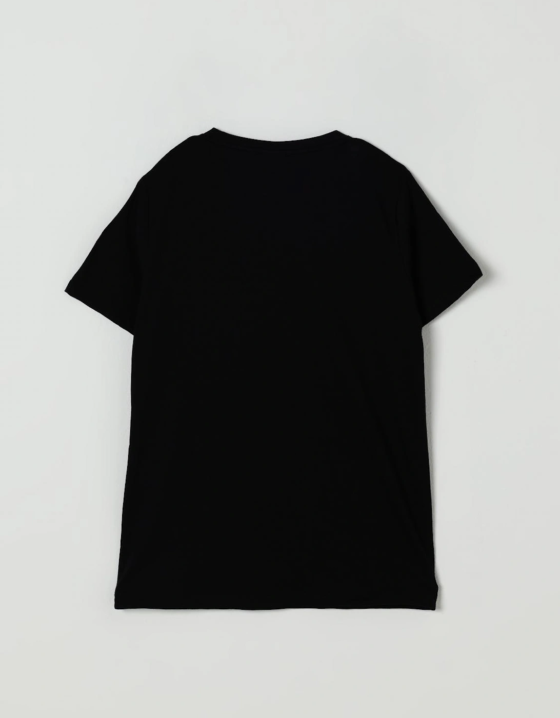 T-Shirt with Round Neckline and Short Sleeves