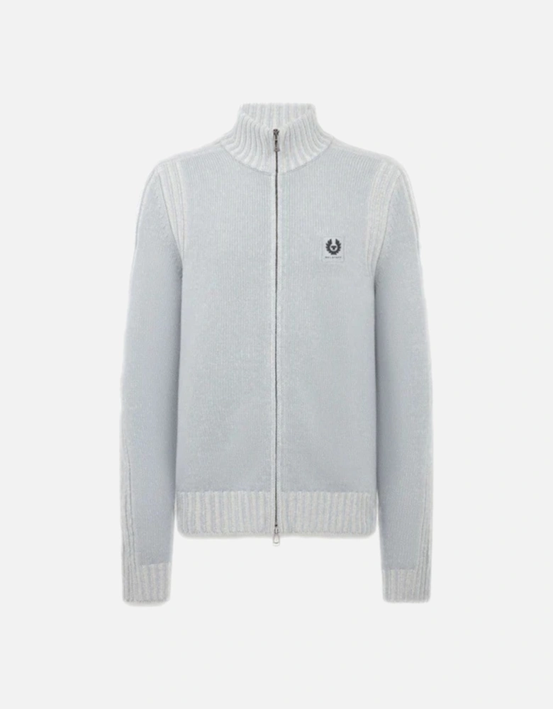 Seasonal Watch Full Zip Jumper Quarry Blue/Silver Birch