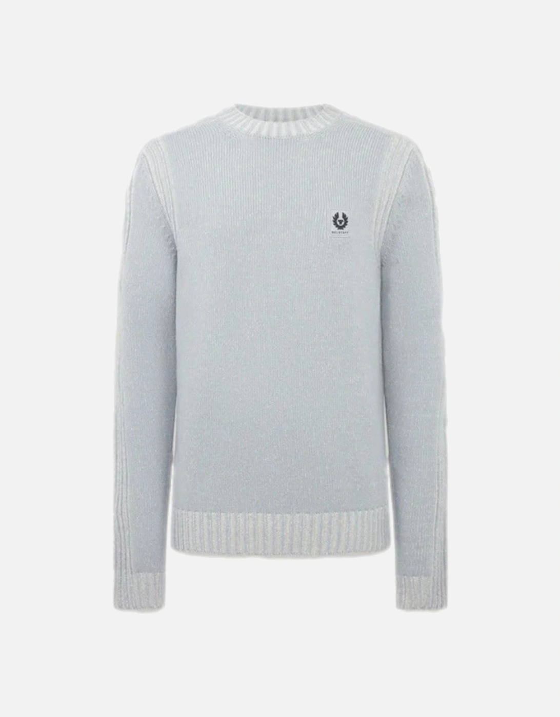 Seasonal Watch Crewneck Jumper Quarry Blue/Silver Birch, 4 of 3