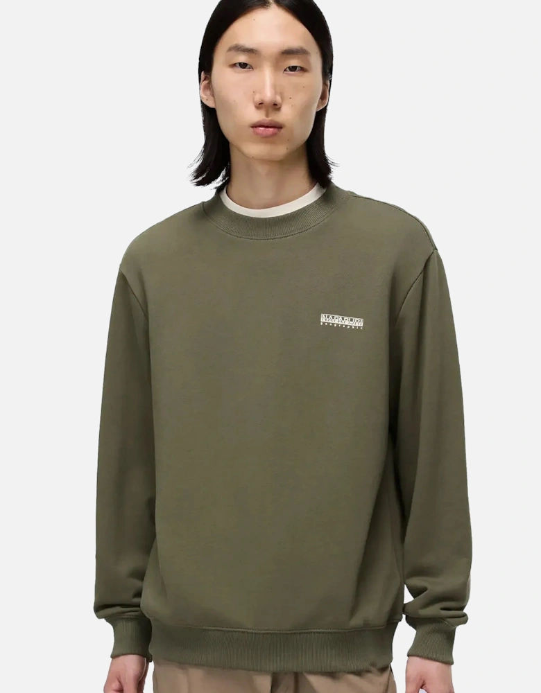 Small Box Sweatshirt Tea Leaf