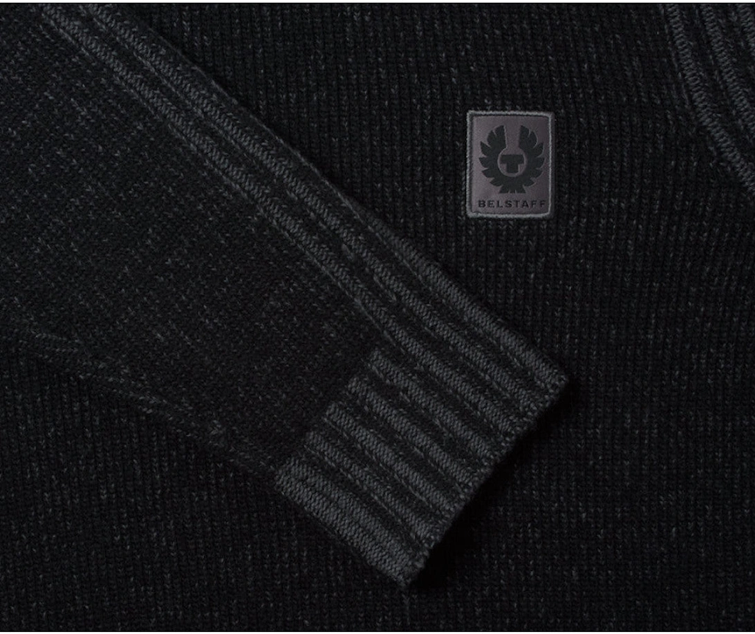 Seasonal Watch Crewneck Jumper Black/Tornado Grey