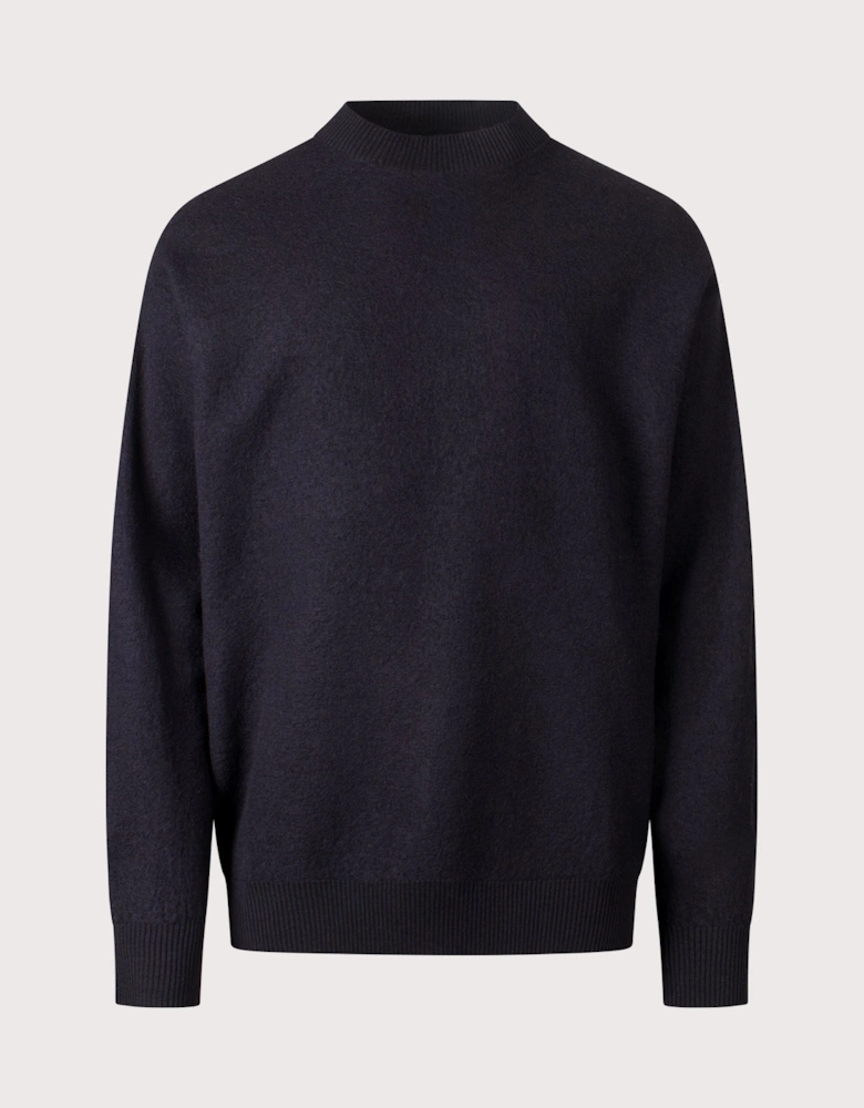 Relaxed Fit Rom Boiled Wool Jumper