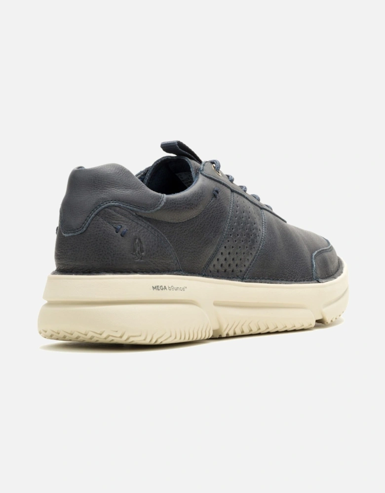 Baylor Leather Men's Navy Trainers