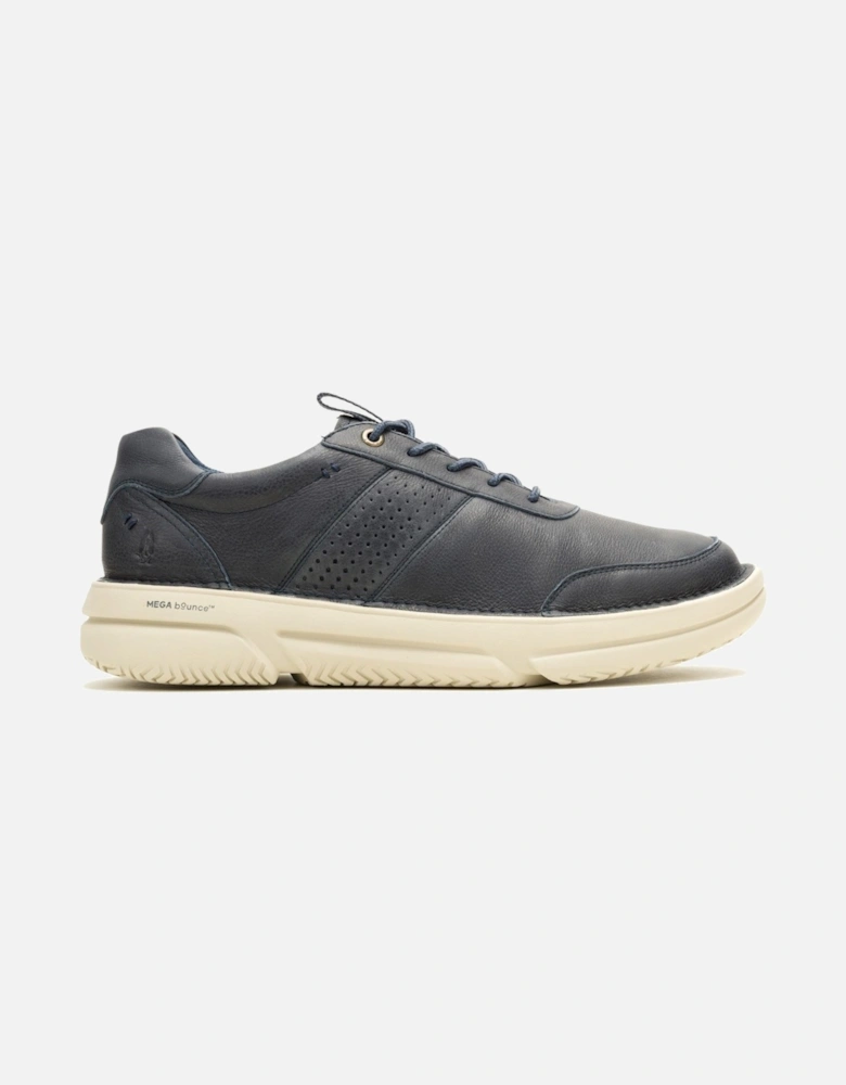 Baylor Leather Men's Navy Trainers