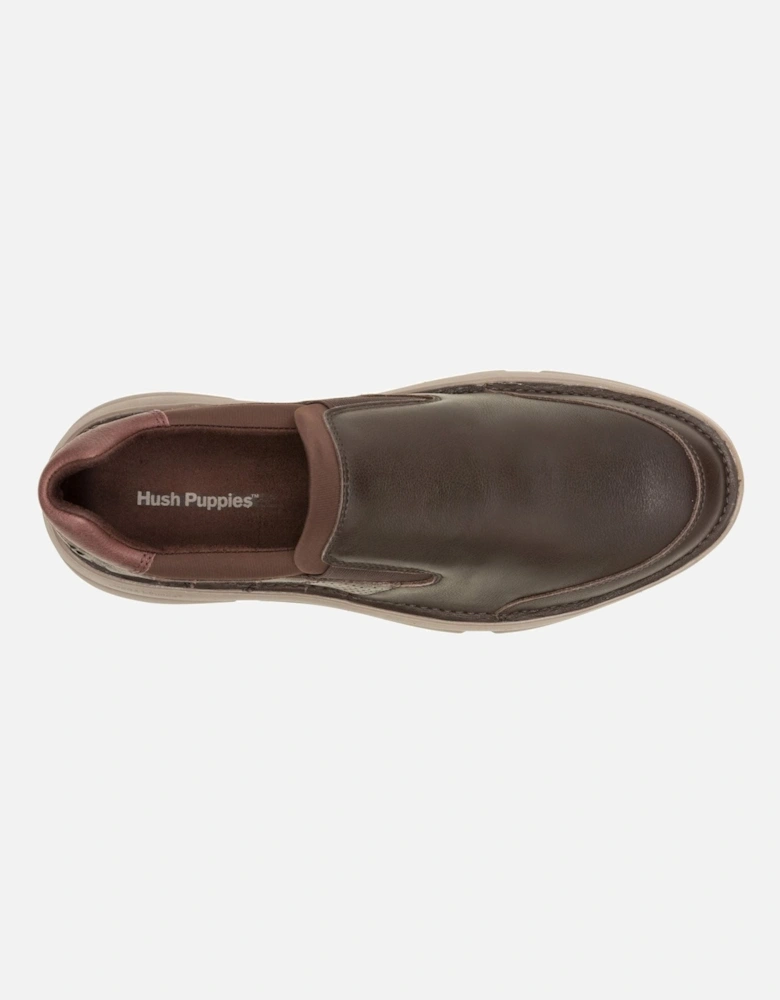 Baylor Leather Men's Brown Loafers
