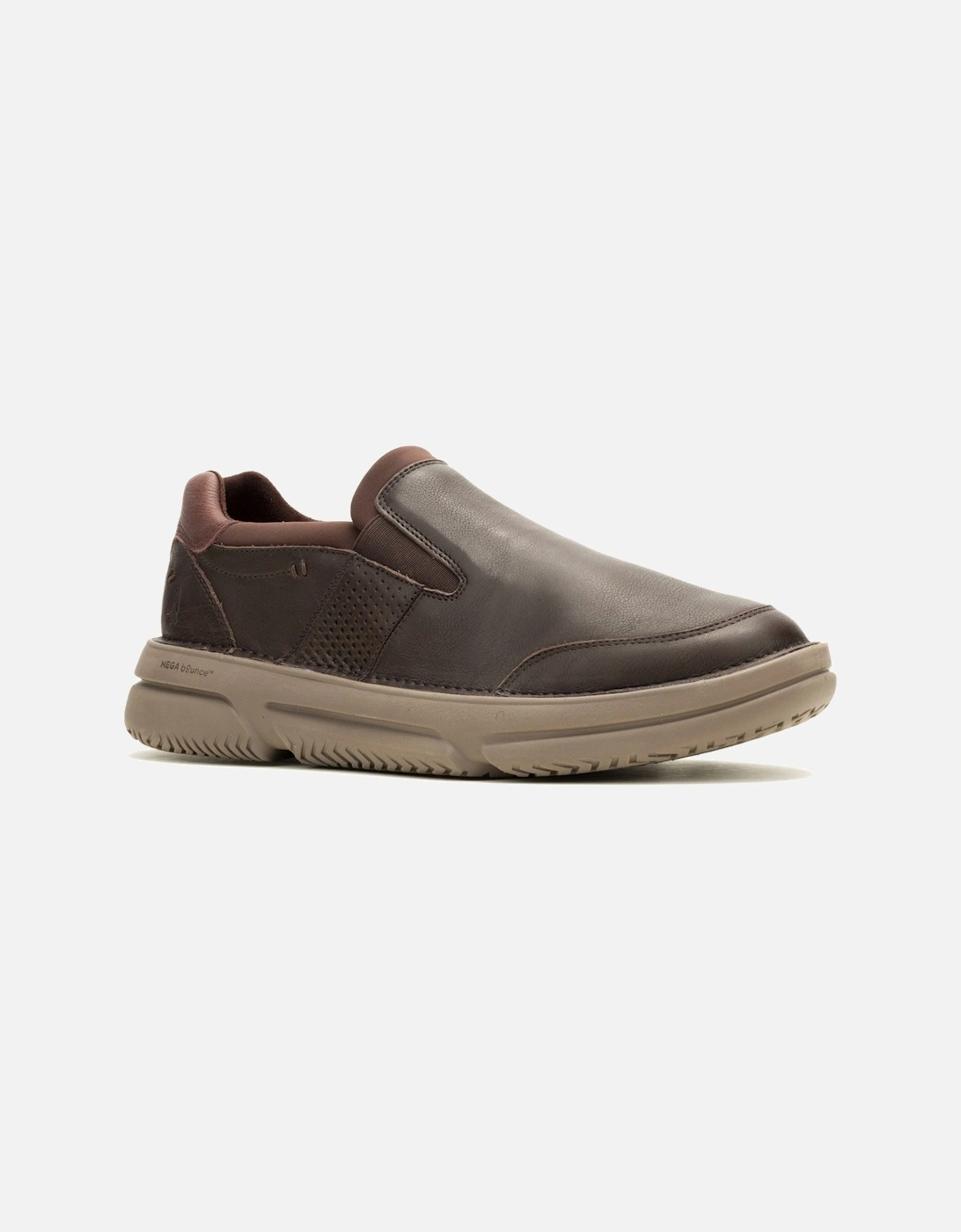 Hush Puppies Men's Hush Puppies Baylor Leather Men's Brown Loafers