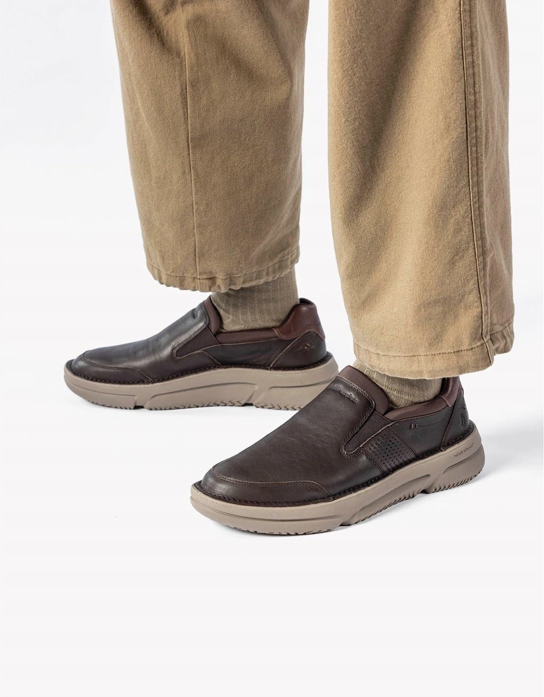 Baylor Leather Men's Brown Loafers