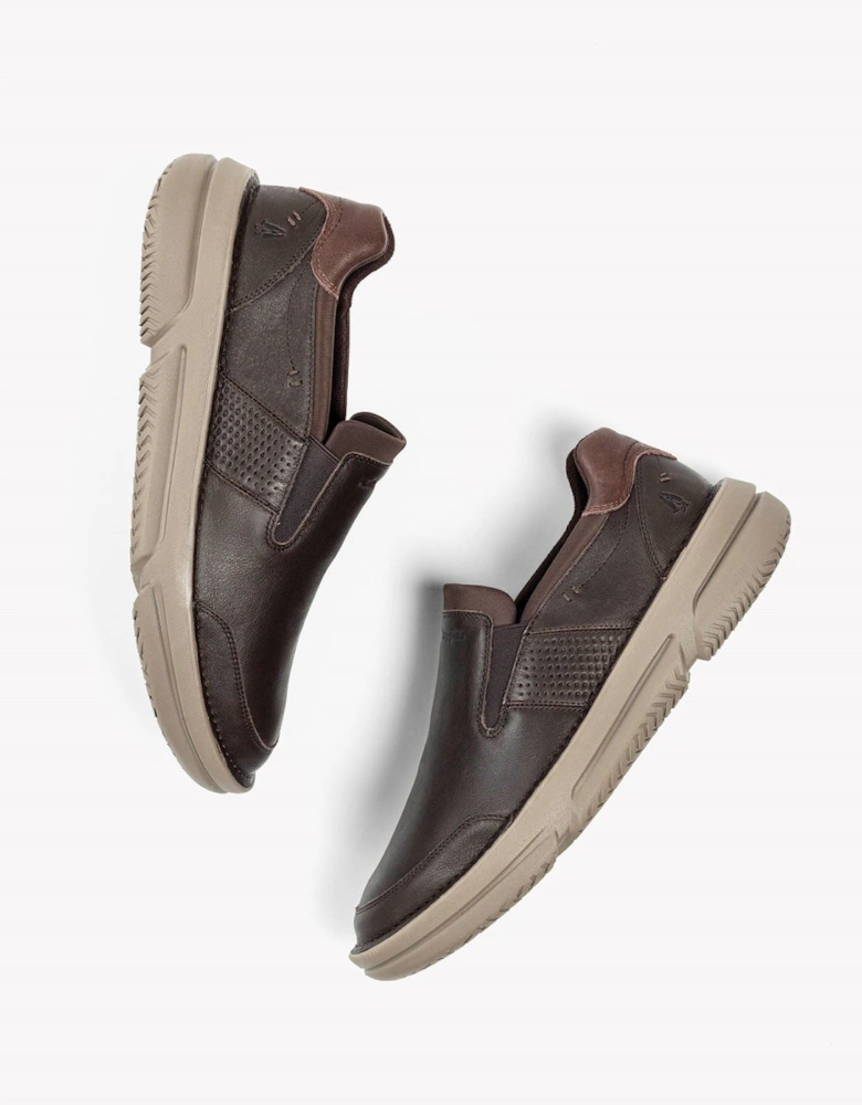 Baylor Leather Men's Brown Loafers