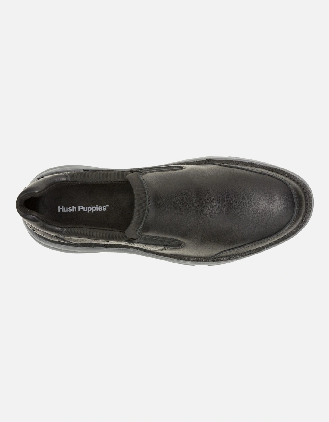 Baylor Leather Men's Black Loafers