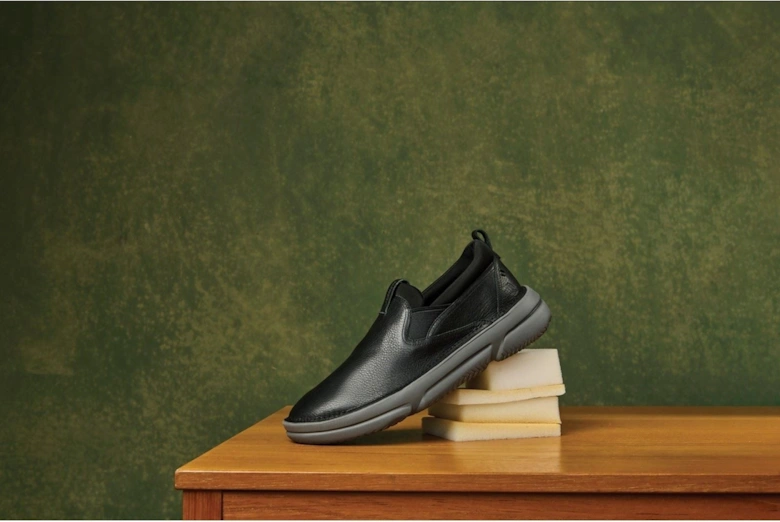 Baylor Leather Men's Black Loafers