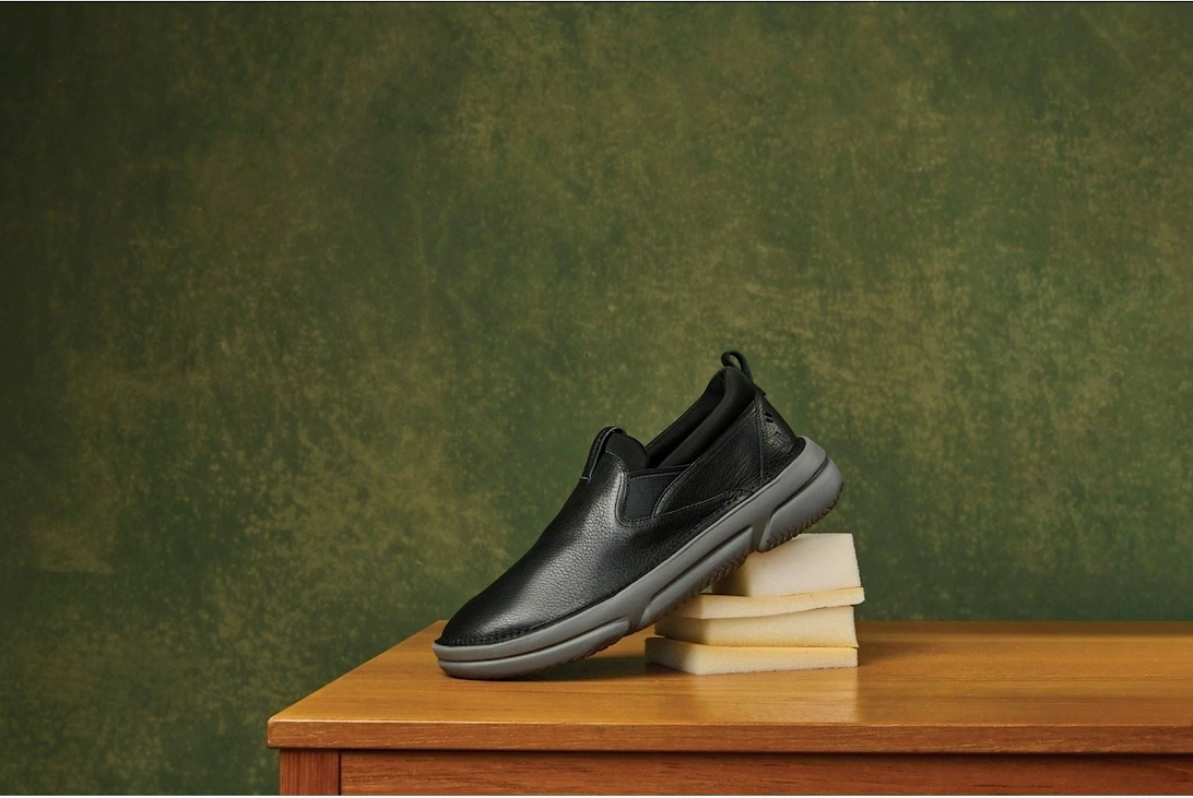 Baylor Leather Men's Black Loafers