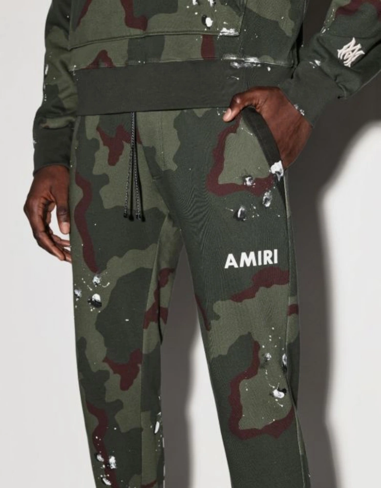 ARMY LOGO SWEATPANTS CAMO