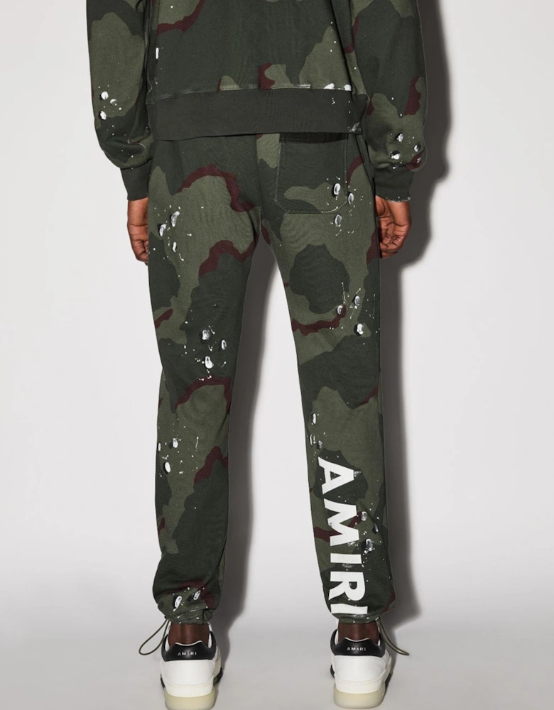 ARMY LOGO SWEATPANTS CAMO