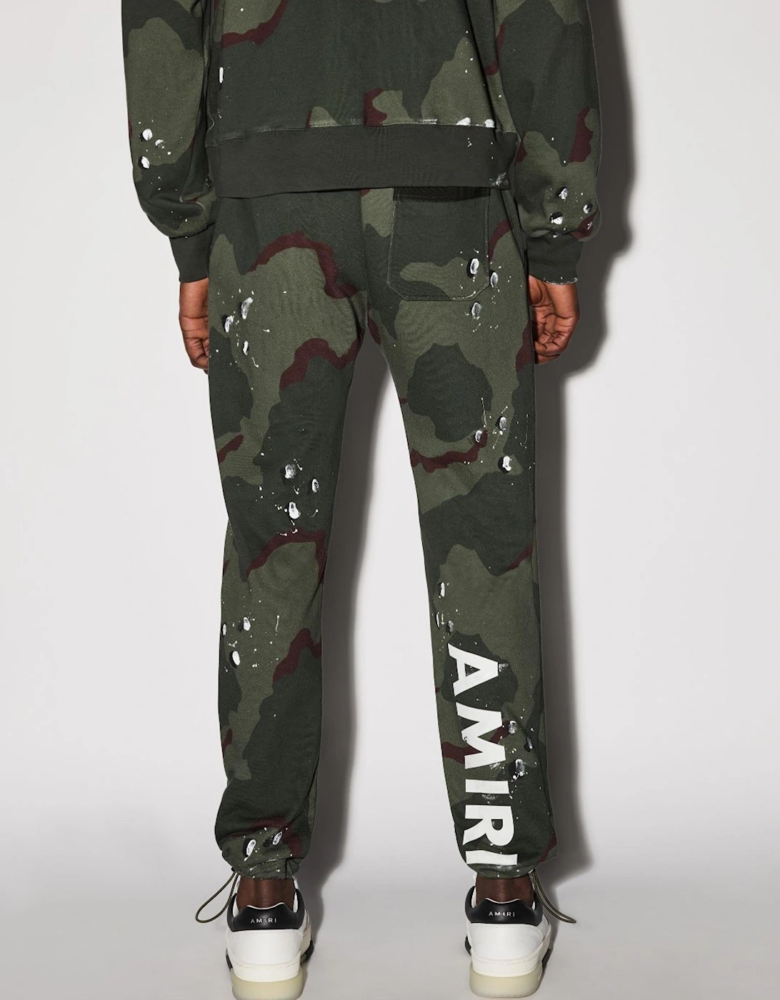 ARMY LOGO SWEATPANTS CAMO