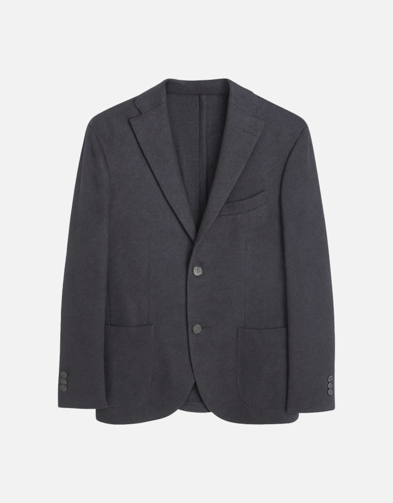 Men's Charcoal Navy Mixed Linea K Jacket