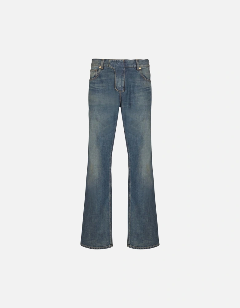 LOW WAIST DENIM JEANS