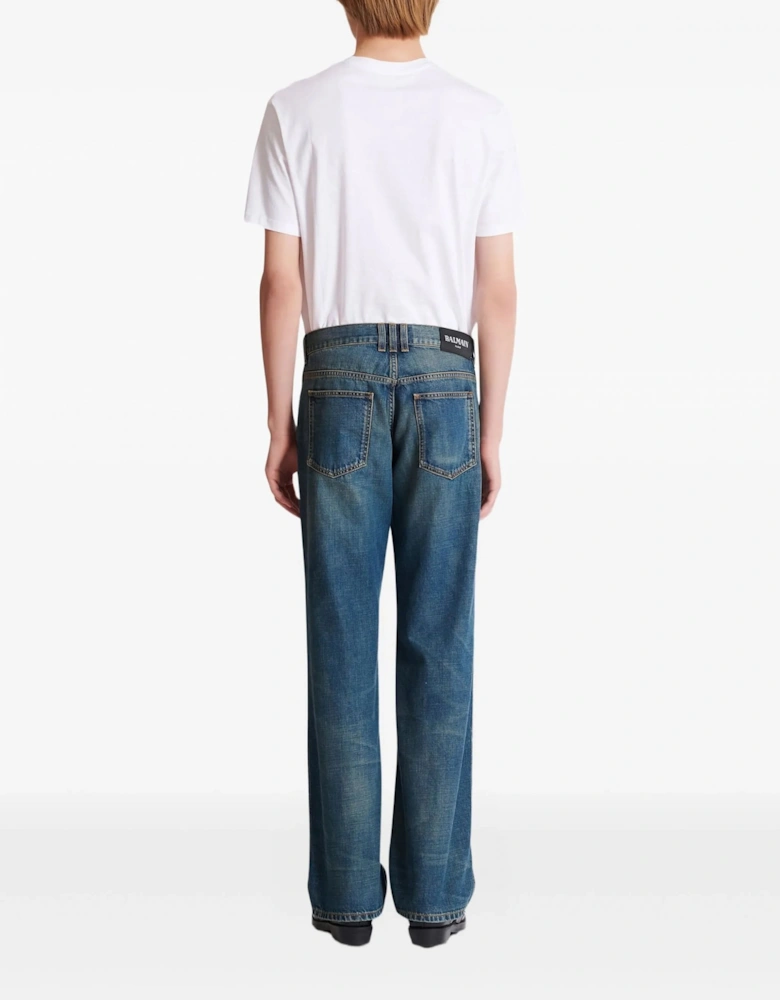LOW WAIST DENIM JEANS