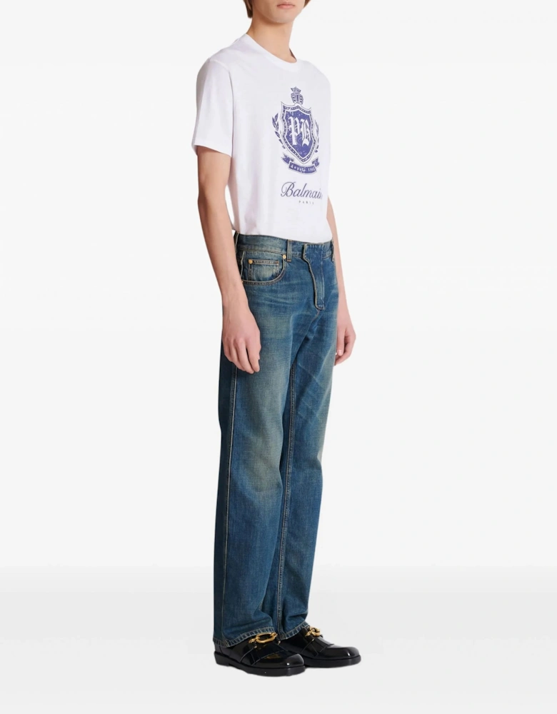LOW WAIST DENIM JEANS