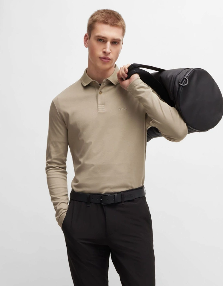 Mens Pirol Long Sleeve Polo Shirt - Pirol Long Sleeve Polo Shirt
