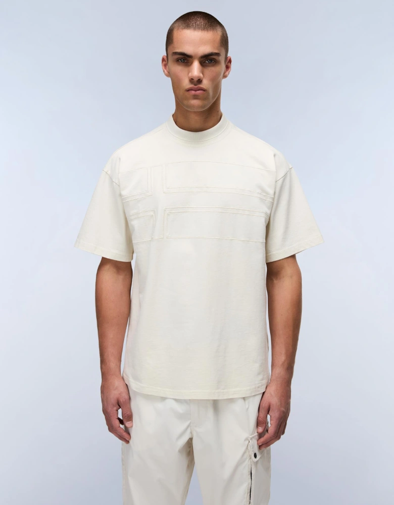 Braies Jersey Short Sleeve T-Shirt – Beige Dimity