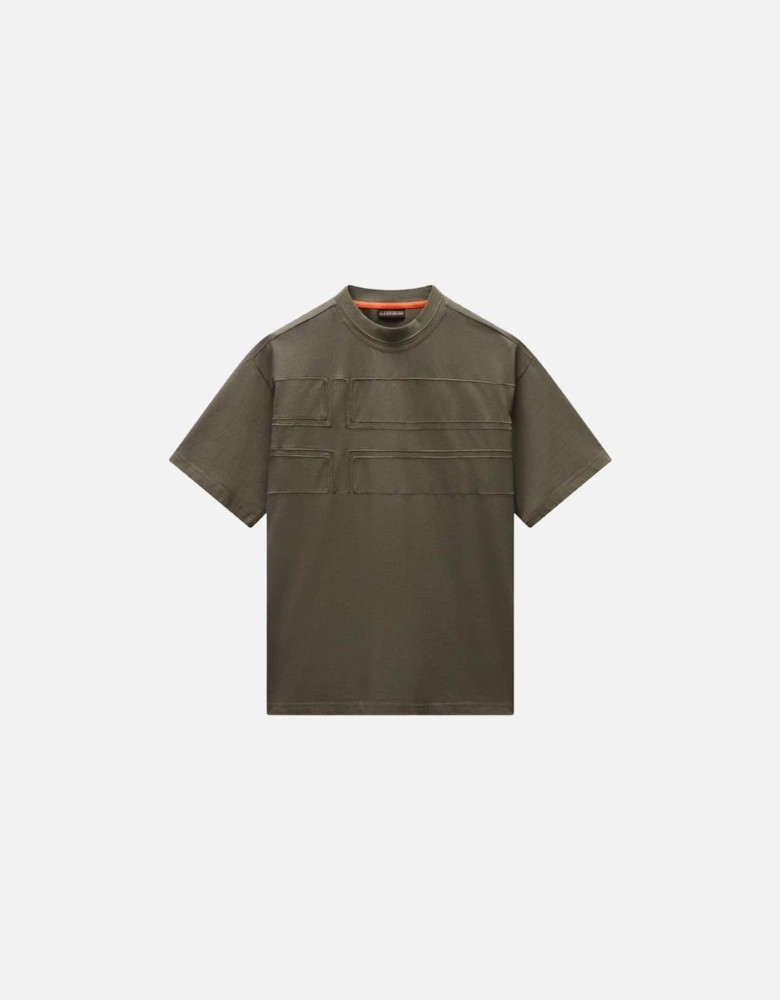 Braies Jersey Short Sleeve T-Shirt – Green Tea Leaf