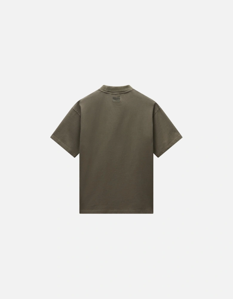 Braies Jersey Short Sleeve T-Shirt – Green Tea Leaf